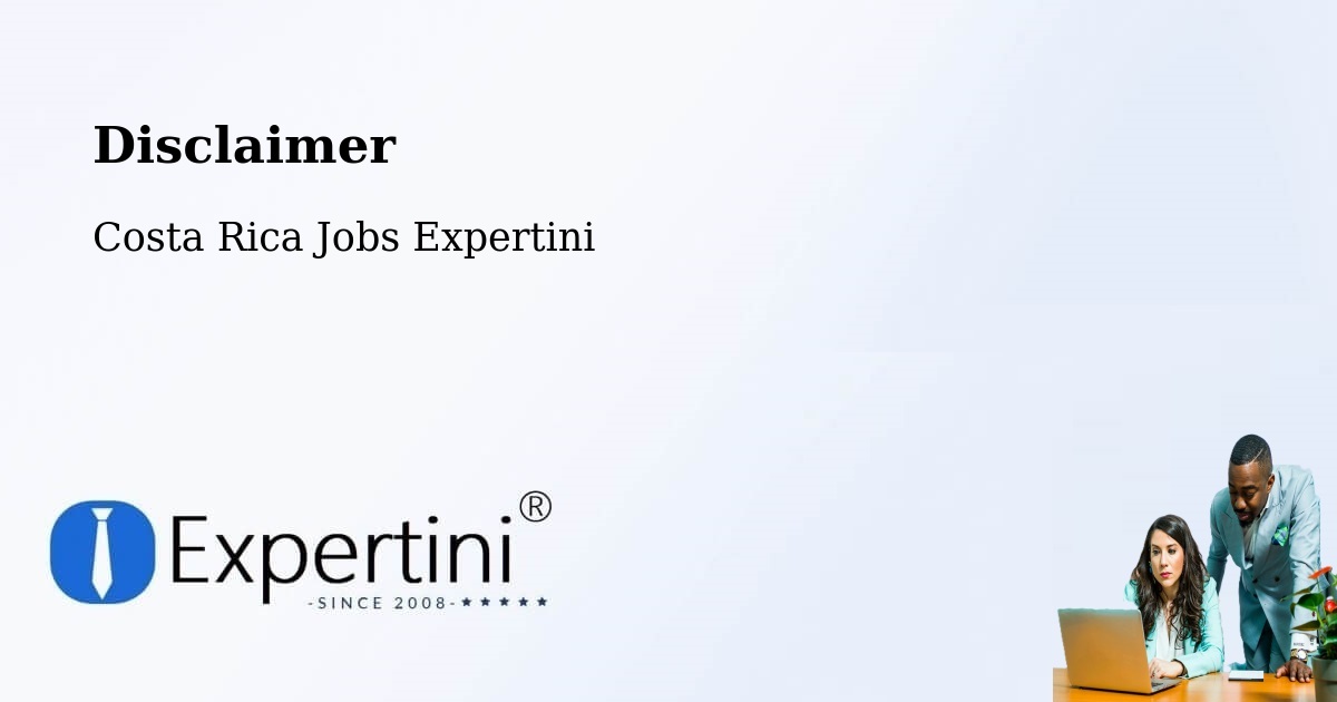 Disclaimer – Miramar - Costa Rica Jobs Expertini